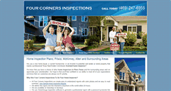 Desktop Screenshot of fourcornersinspections.com